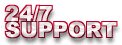 24/7 web hosting support